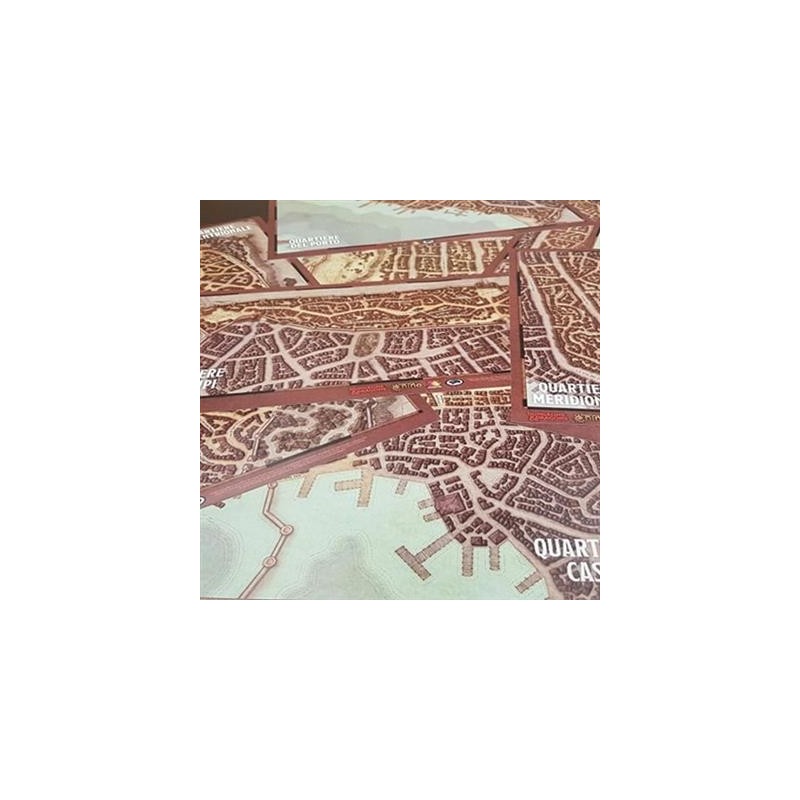 Waterdeep - Mappe dei Quartieri: Dungeons & Dragons 5a Edizione
