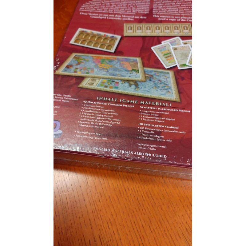 Concordia Venus (Expansion) (danno su spigolo sul retro)
