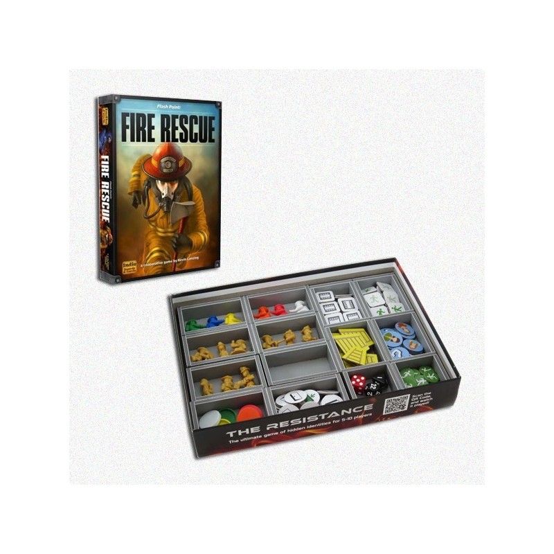 BUNDLE Flash Point: Fire Rescue + Organizer Folded Space in EvaCore