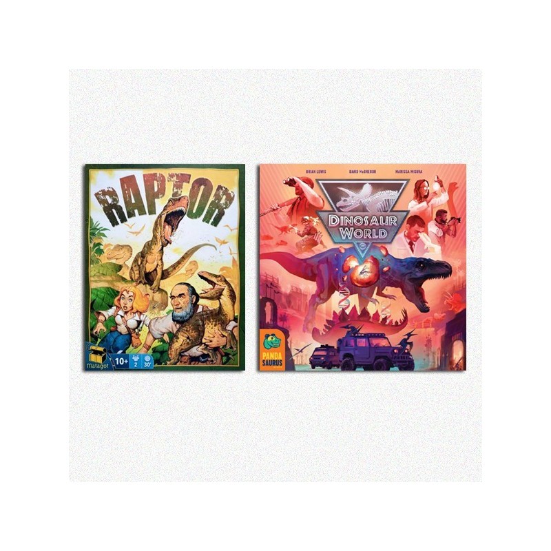 BUNDLE Dinosaur World + Raptor (New Ed.)