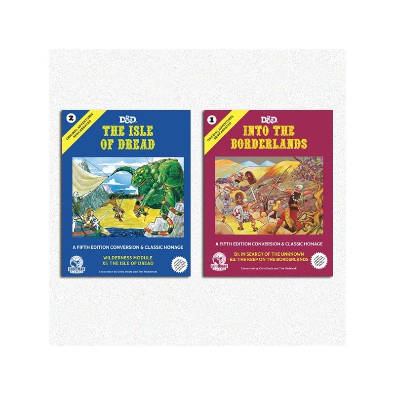 BUNDLE REINCARNATED 1: Into the Borderlands + Isle of Dread