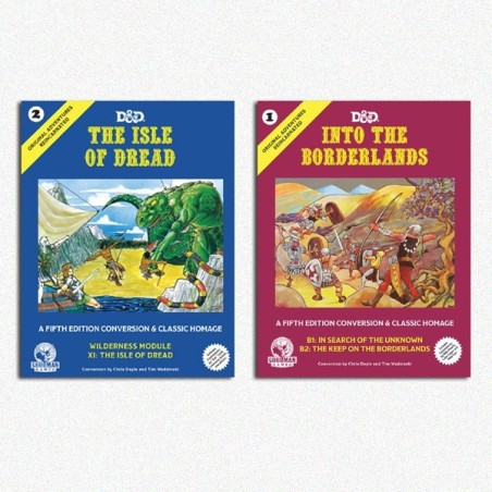 BUNDLE REINCARNATED 1: Into the Borderlands + Isle of Dread