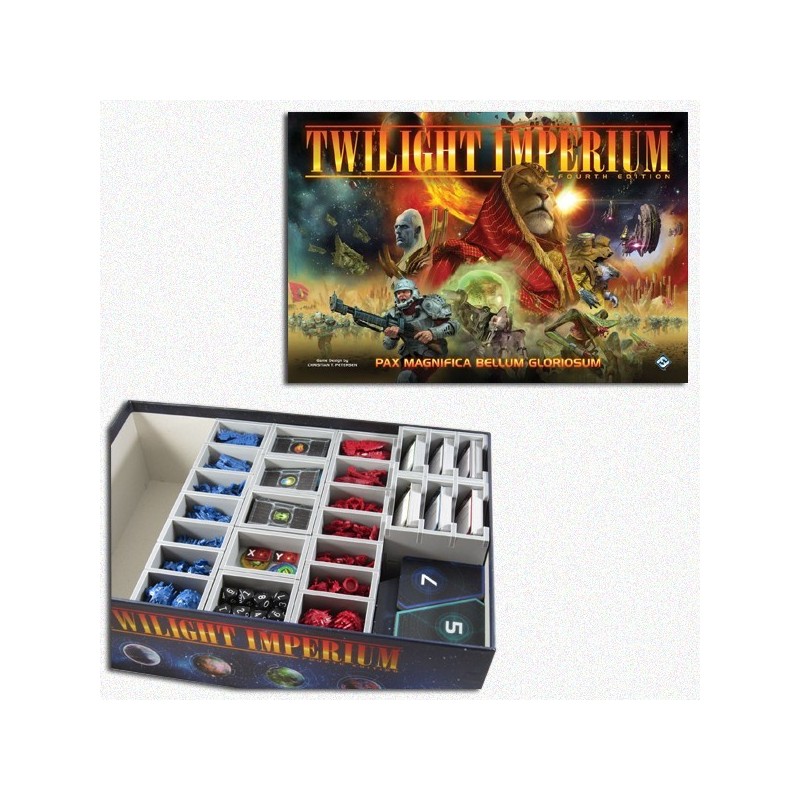 BUNDLE Twilight Imperium (4th Ed.) + Organizer Folded Space in EvaCore