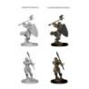 Pathfinder Deep Cuts Unpainted Miniatures - Half-Orc Female Barbarian (2 Units)