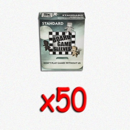 BUNDLE 63x88  Bustine protettive trasparenti Arcane Tinmen - MATTE 50 bustine (50 pezzi)