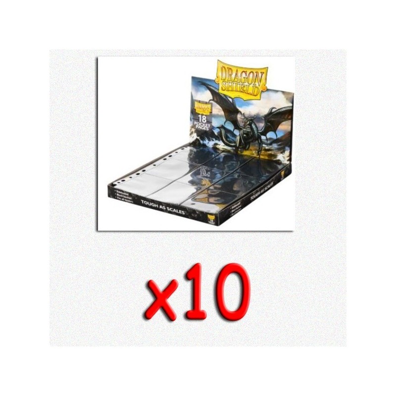 BUNDLE Dragon Shield - Foglio 18 taschine (10 pezzi)