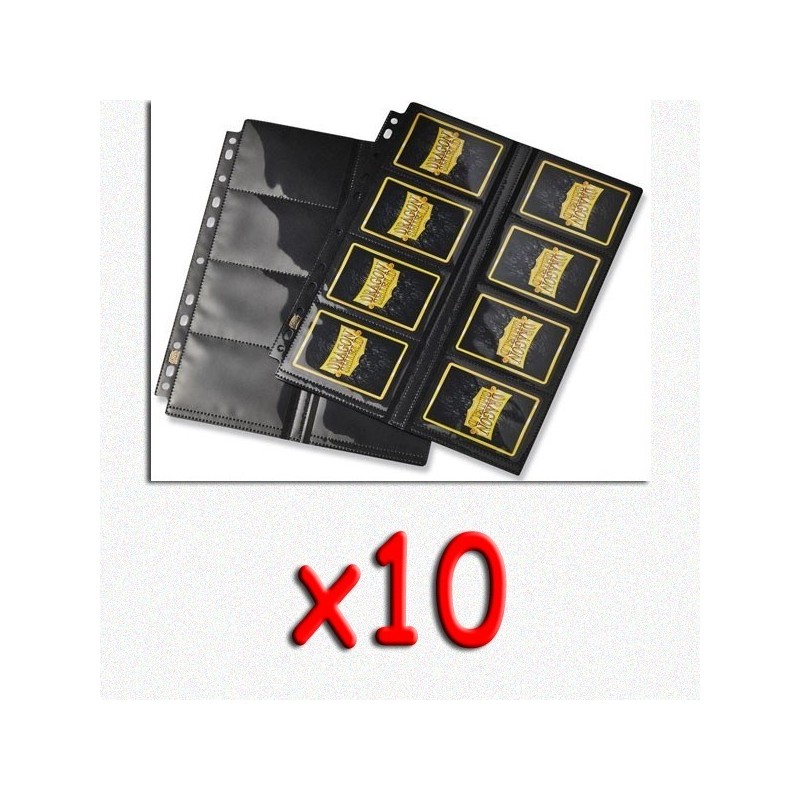 BUNDLE Dragon Shield - Foglio 16 taschine Clear (10 pezzi)