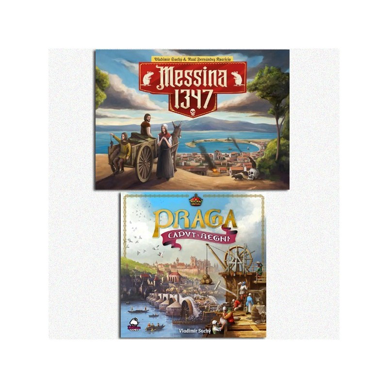 BUNDLE Messina 1347 ENG + Praga Caput Regni ENG (Delicious Games)
