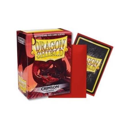 Dragon Shield - Bustine protettive Standard  Crimson (100 bustine) - 10021