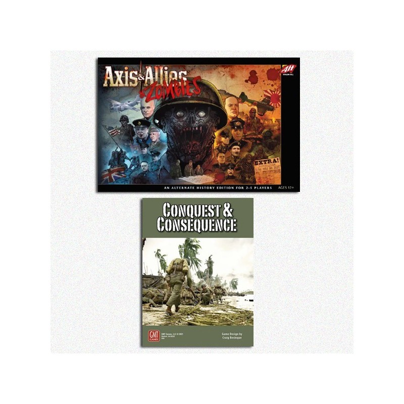 BUNDLE Axis & Allies & Zombies + Conquest & Consequence
