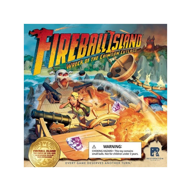 Wreck of the Crimson Cutlass - Fireball Island: The Curse of Vul-Kar