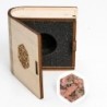 Gemstone Collectors Dice - Rhodonite with Black Line - BF08674