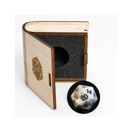 Gemstone Collectors Dice - Howlite - BF08681