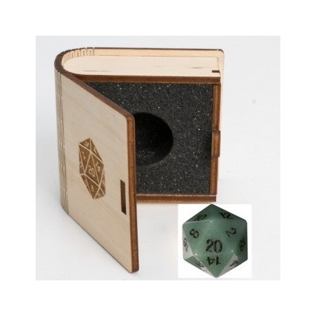 Gemstone Collectors Dice - GreenAventurine - BF08643