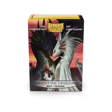 Dragon Shield - Bustine protettive Standard Art Valentine Dragons (100 bustine) - 12019