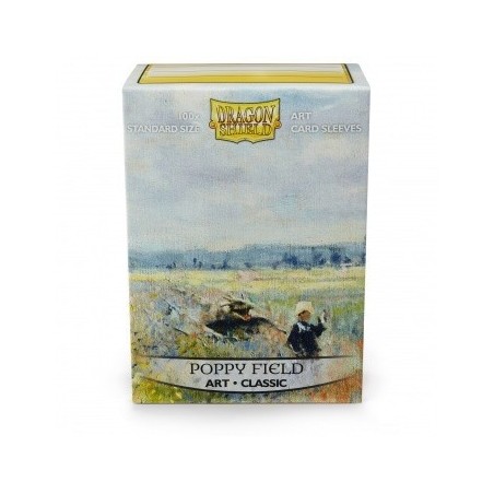 Dragon Shield - Bustine protettive Standard Art Poppy Field (100 bustine) - 12018
