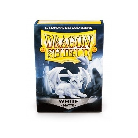 Dragon Shield - Bustine protettive Matte White (60 bustine) - 11205
