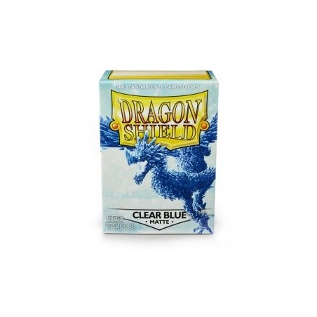 Dragon Shield - Bustine protettive Matte Clear Blue (100 bustine) - 11033