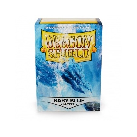 Dragon Shield - Bustine protettive Matte Baby Blue (100 bustine) - 11032
