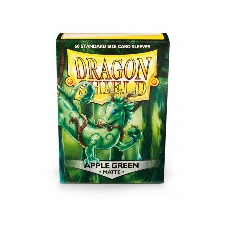 Dragon Shield - Bustine protettive Matte Apple Green (60 bustine) - 11218