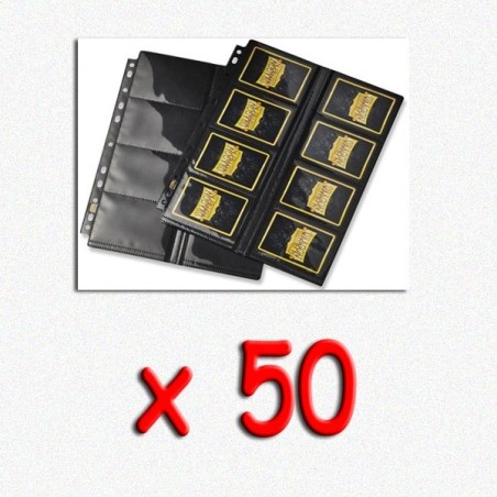 BUNDLE Dragon Shield - Foglio 16 taschine Clear (50 pezzi)