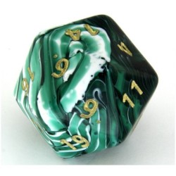 Dado d20 Jumbo Marmorizzato...