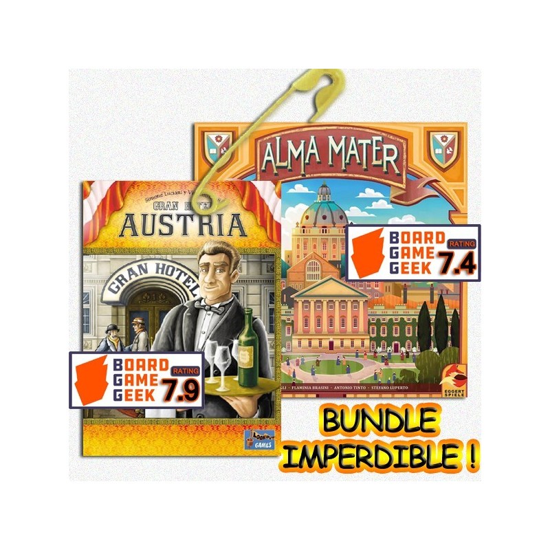 BUNDLE Grand Austria Hotel ENG  (2022 Ed.) + Alma Mater ENG