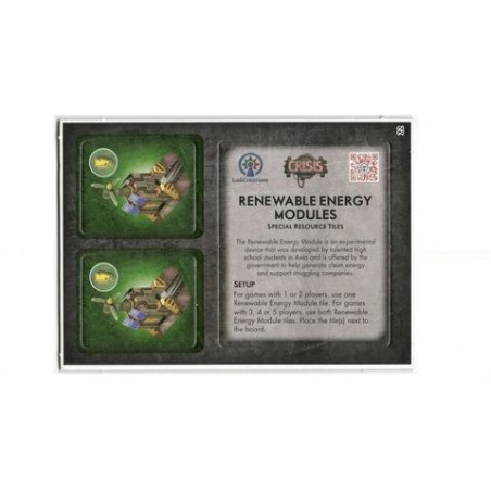 CALENDARIO DELL'AVVENTO 2018 GIORNO 22 - Crisis: Renewable Energy Modules (mini-espansione)