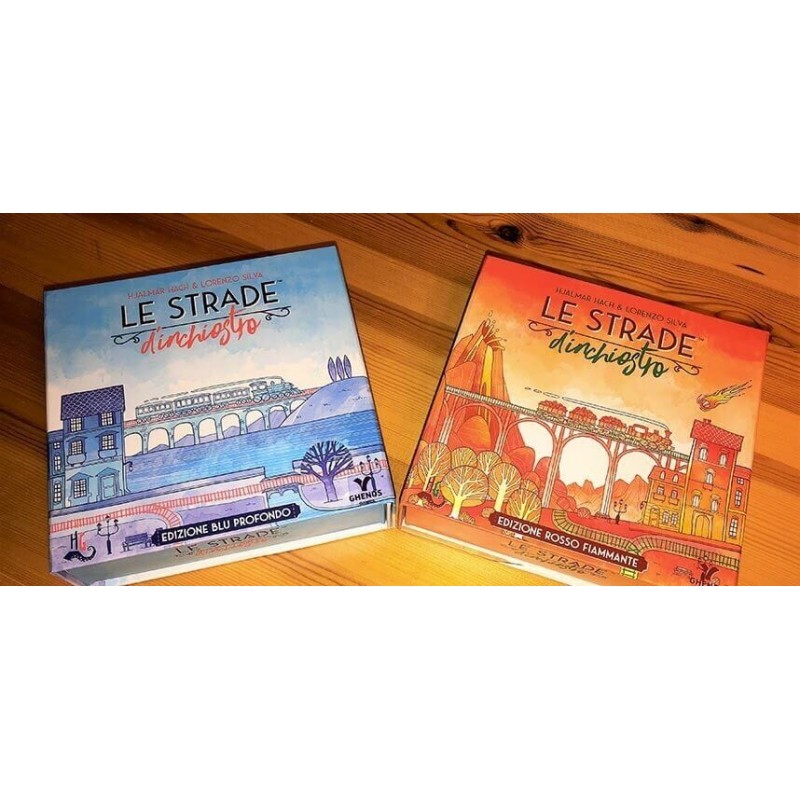 BUNDLE Le Strade d'Inchiostro: Rosso Fiammante + Blu Profondo