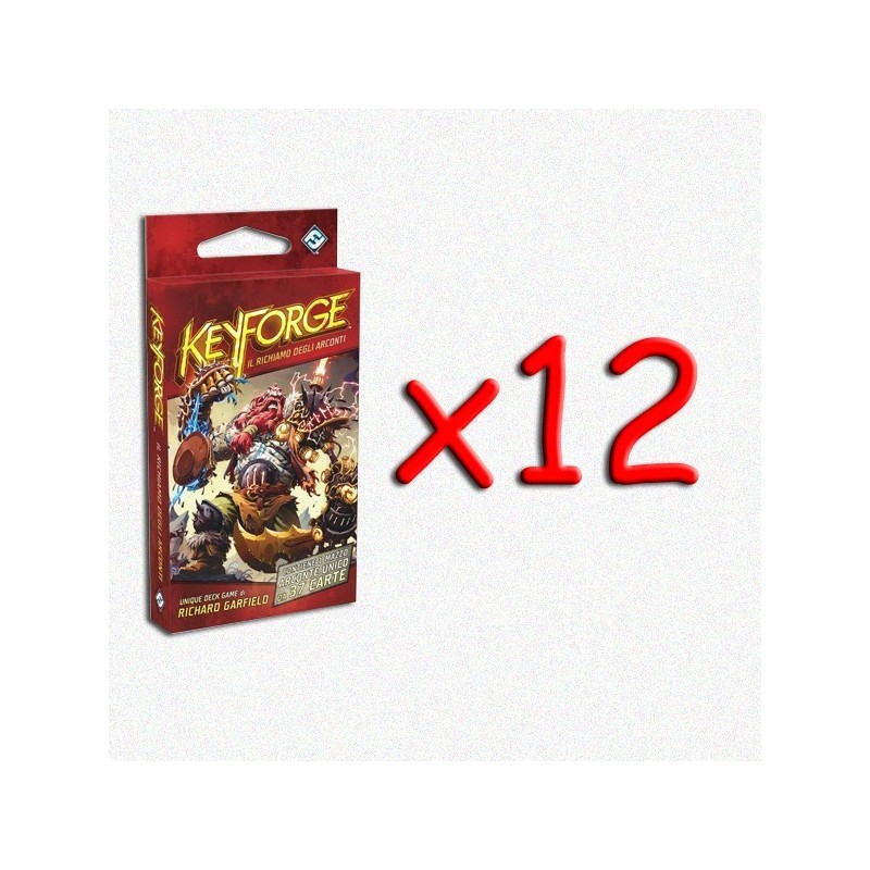 BUNDLE KeyForge: Mazzo Il Richiamo degli Arconti (12 pezzi)