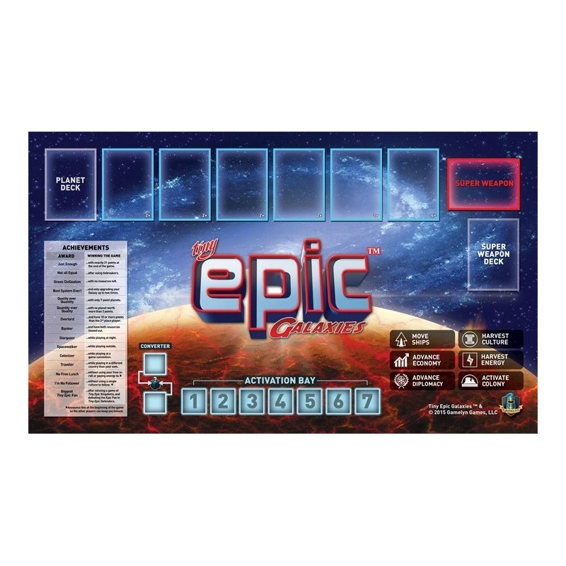 Playmat: Tiny Epic Galaxies (Tappetino)