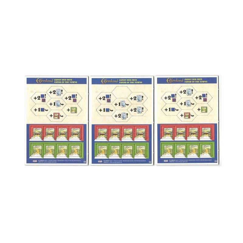 CALENDARIO DELL'AVVENTO 2018 GIORNO 6 - Elfenland: Favor of the Towns (mini-espansione)