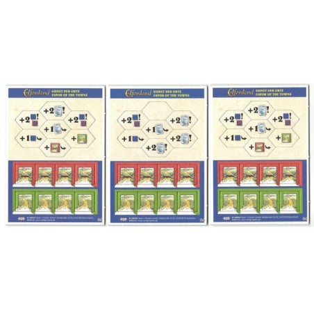 CALENDARIO DELL'AVVENTO 2018 GIORNO 6 - Elfenland: Favor of the Towns (mini-espansione)