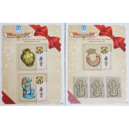 CALENDARIO DELL'AVVENTO 2018 GIORNO 1 - Luxor: The Gift of Luxor  (mini-espansione)