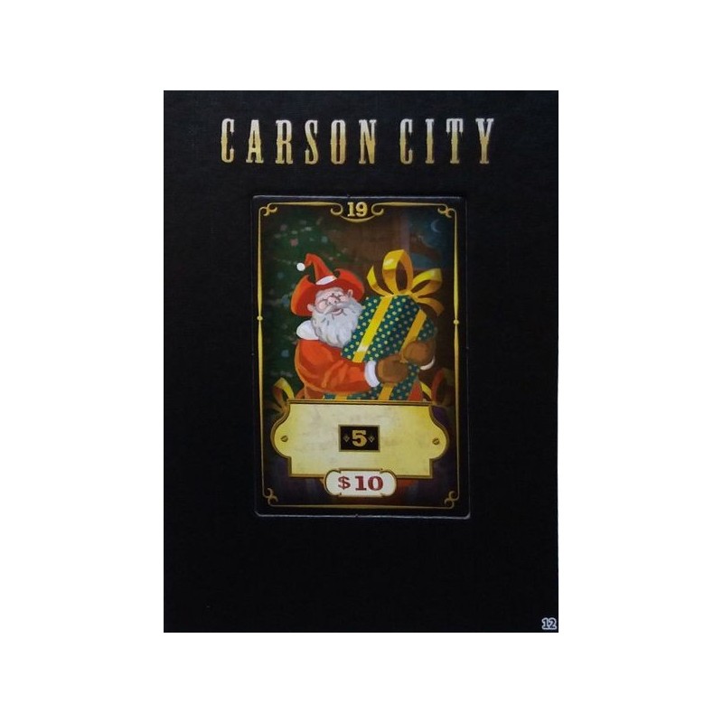 CALENDARIO DELL'AVVENTO 2018 GIORNO 12 - Carson City: Father Christmas Promo (mini-espansione)