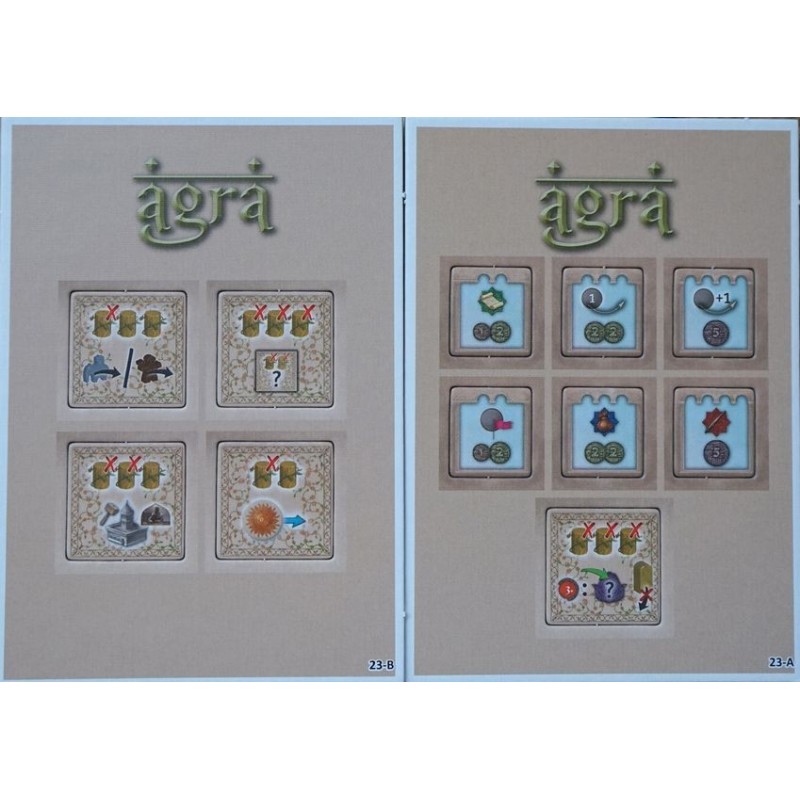 CALENDARIO DELL'AVVENTO 2018 GIORNO 23 - Agra: Mini-expansion 1 (mini-espansione)