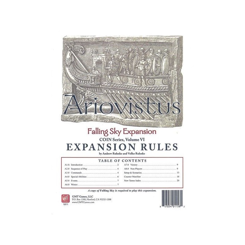 Ariovistus - Falling Sky: The Gallic Revolt Against Caesar Exp+ Update kit