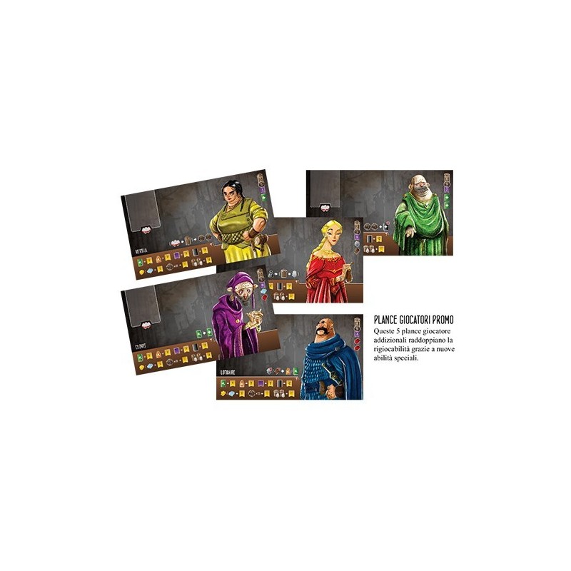 Plance giocatori Promo: Architetti del Regno Occidentale