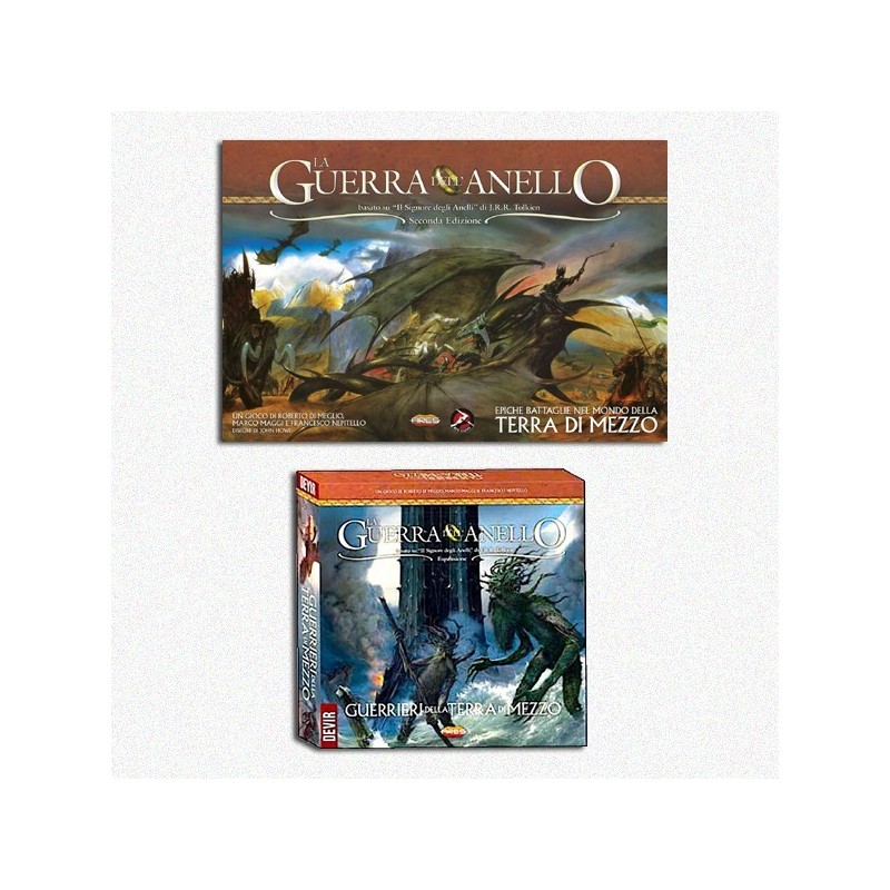BUNDLE La Guerra dell'Anello (New Ed.) + Guerrieri della Terra di Mezzo + Il Destino di Erebor