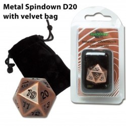 Dado d20 in metallo Antique...