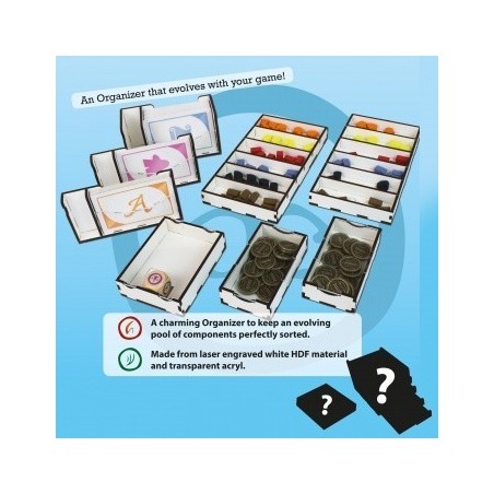 Organizer scatola compt. Charterstone