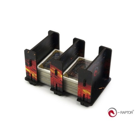 E-Raptor - Card Holder - 2S FullPrint HDF Lava