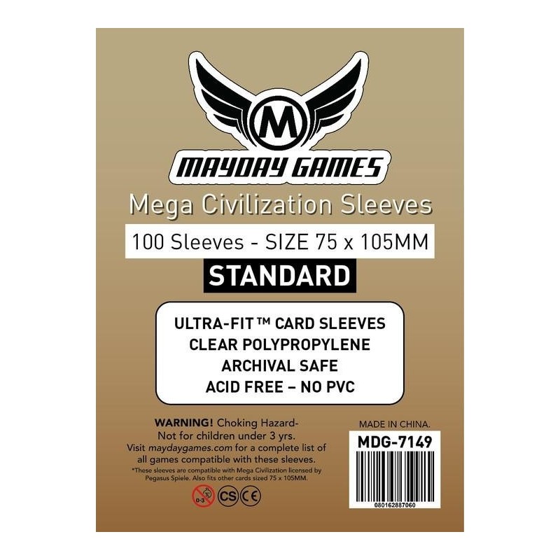 75x105 Bustine MayDay Standard Mega Civilization (100 bustine) MDG7149
