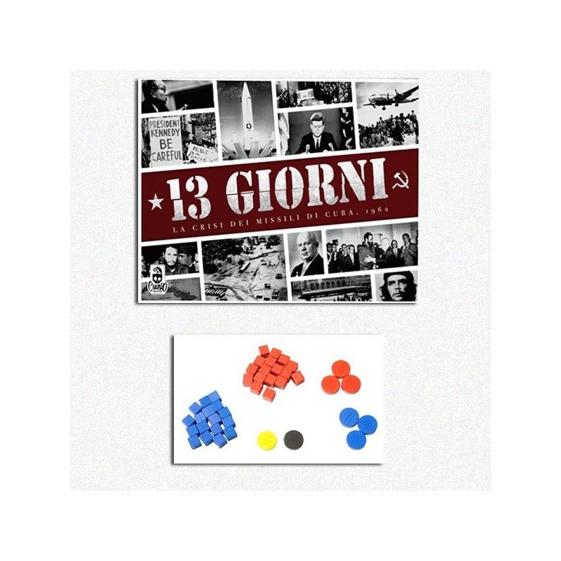 BUNDLE DELUXE 13 Giorni - La Crisi dei Missili di Cuba + Set cubetti legno