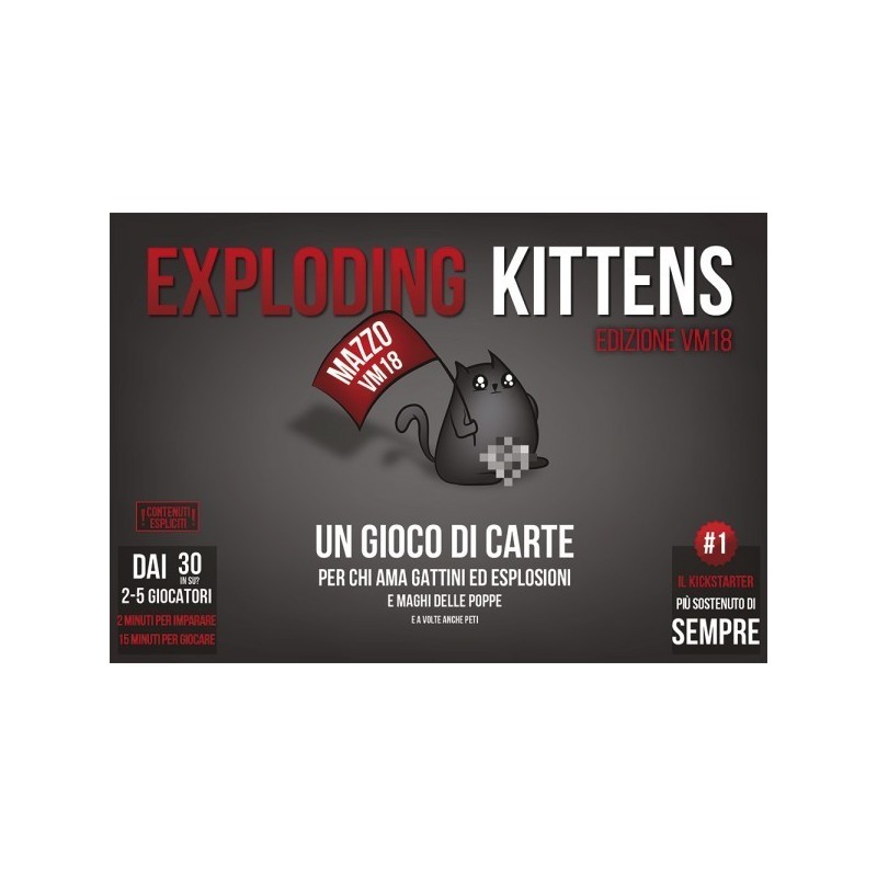 Exploding Kittens Versione VM18 ITA