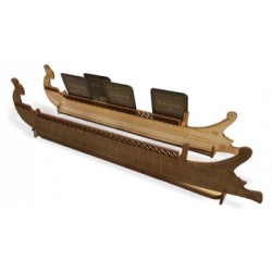 Wooden Card Holder: Annibale e Amilcare (2 pezzi)