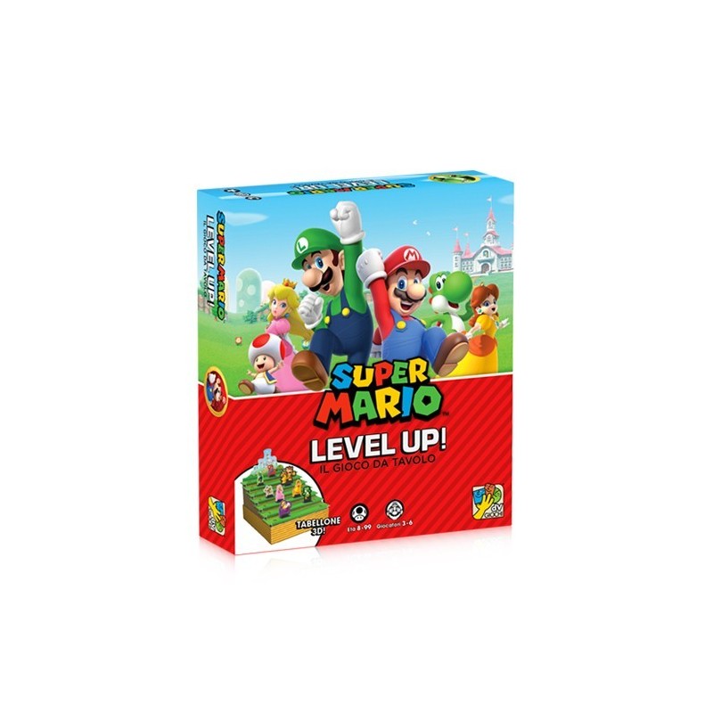 Super Mario: Level Up! Board Game