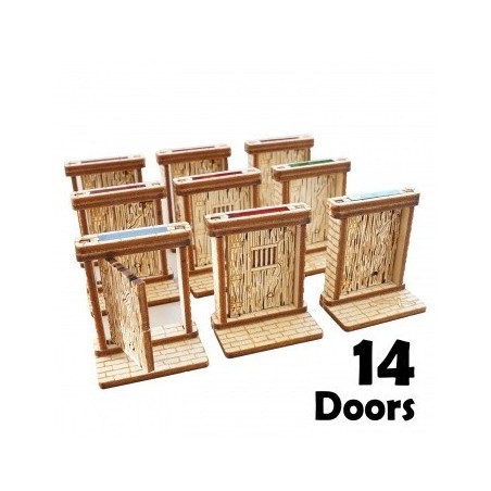Medieval Doors Set (14 pezzi)