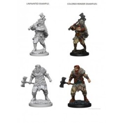 Human Male Barbarian (2 Units) - D&D Nolzur's Marvelous UnpaintedMiniatures