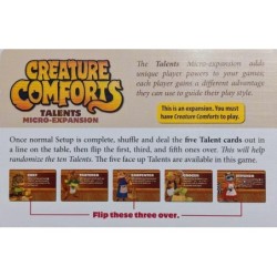 Talents: Creature Comforts